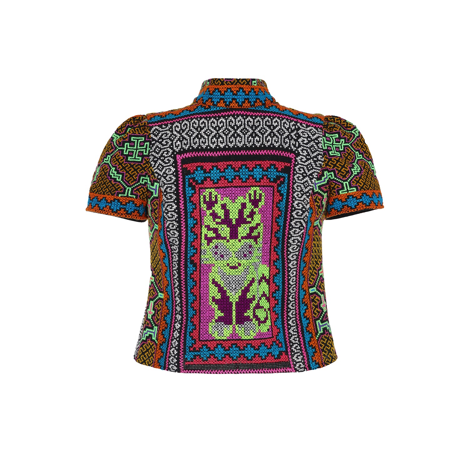 Ucayali Short Sleeve Top | Midnight Roar