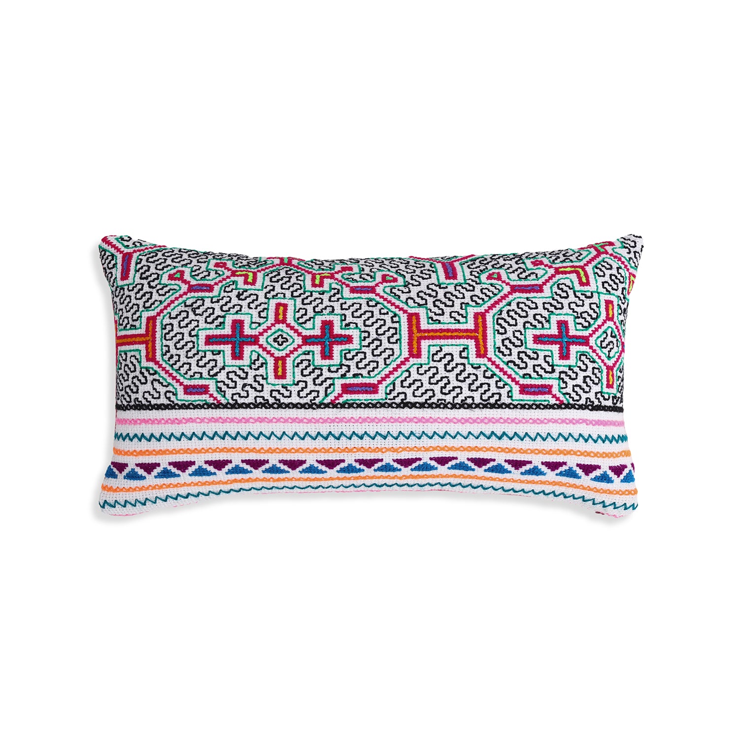 Maya Kene Rectangular Fucsia Dream Pillow