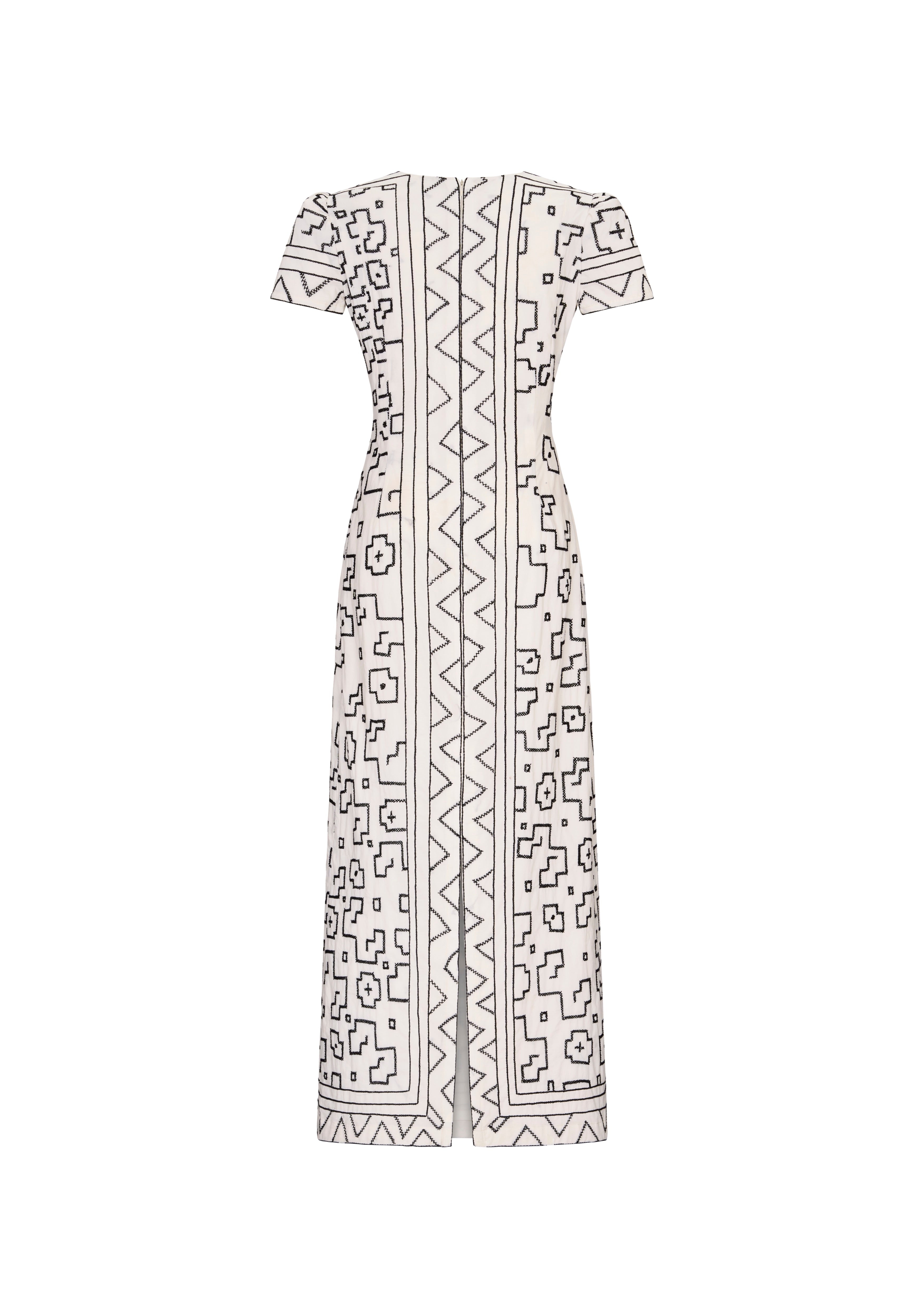 Ranzai Maxi Dress | Playful Lines